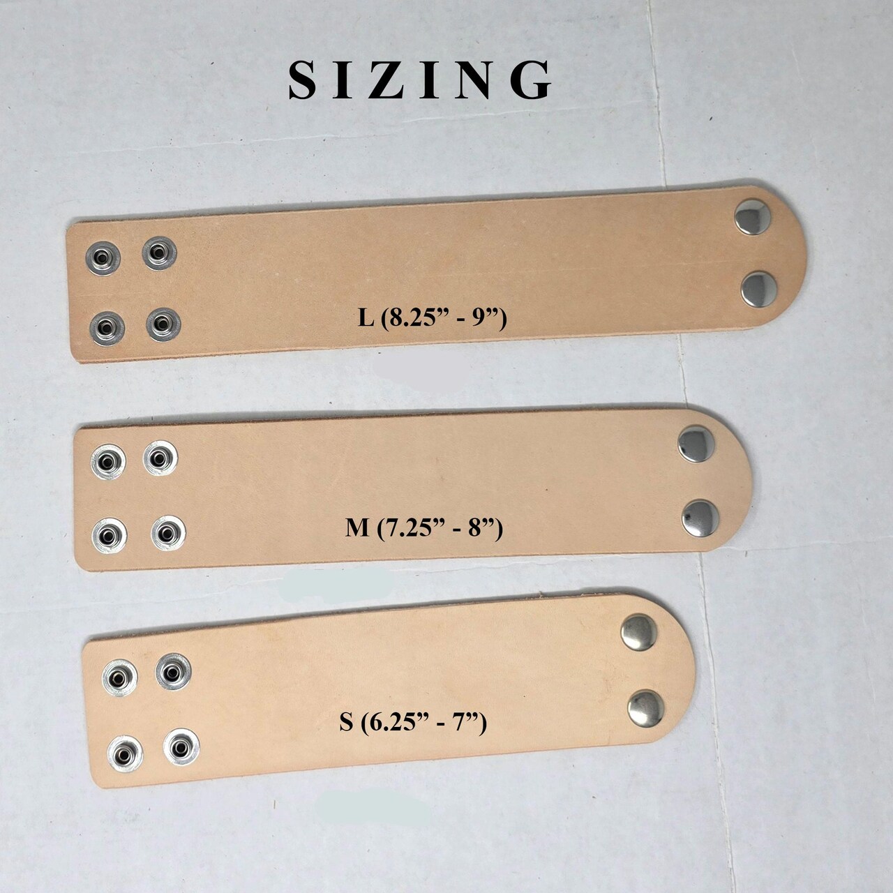 Blank Leather Cuffs 2" Wide – 4-Pack Vegetable Tanned Bracelets for DIY, Stamping & Engraving